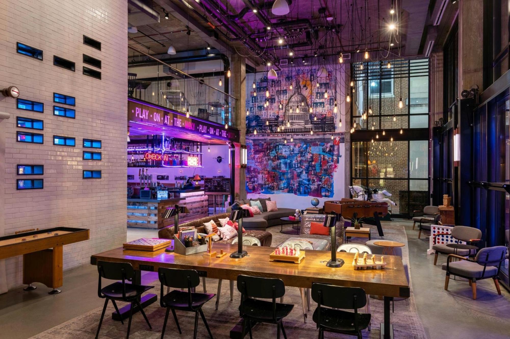 Hotel Moxy Washington, Dc Downtown Esterno foto